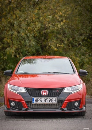 Honda Civic cena 116900 przebieg: 54600, rok produkcji 2016 z Warszawa małe 56